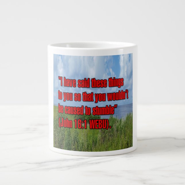 John 16:1 WEBU Mug (Front)