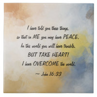 John 16:33 I Have OVERCOME the World!