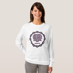 John 19:2-3 KJV Bible Verse Scripture Women's T-Shirt