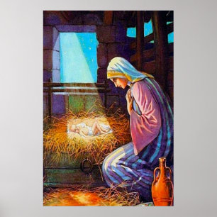 John 1:14 Jesus Comes Into Our World poster