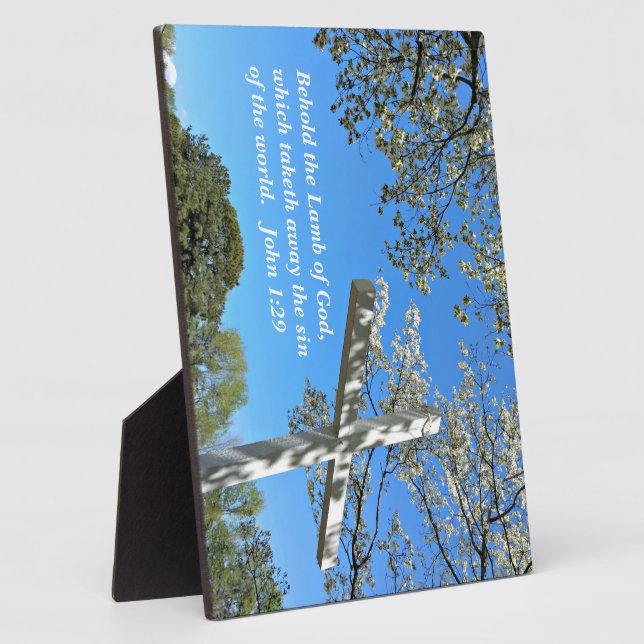 John 1:29 Behold the Lamb of God, which Plaque (Side)