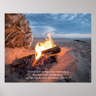 John 21:9 Poster