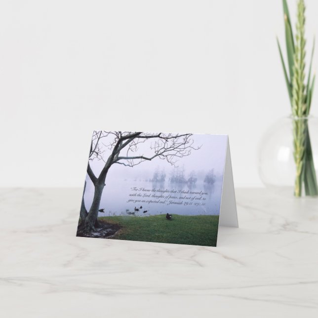 John 29:11 Note Card (Front)