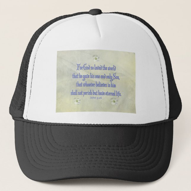 John 316 Dogwood Trucker Hat (Front)