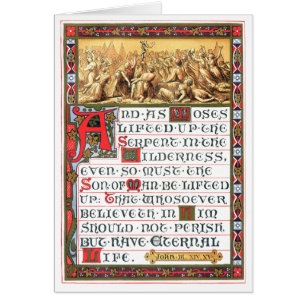 John 3:14-15 Scripture Heritage Artwork