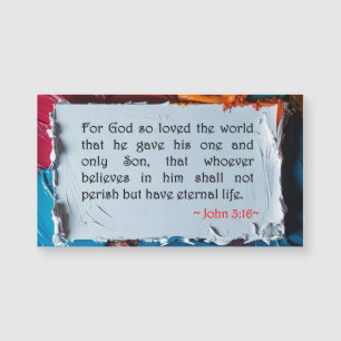 John 3:16  