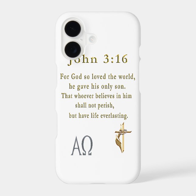 John 3:16 (Back)