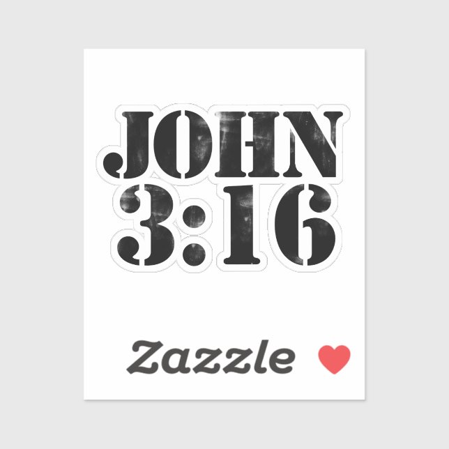 John 3:16  (Sheet)