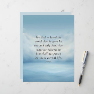 John 3:16 Bible Verse Image