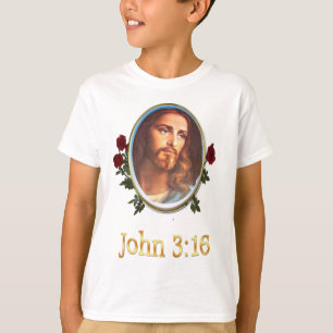 John 3:16 Bible verse T-Shirt