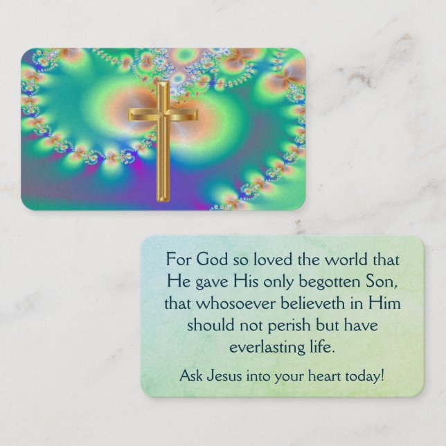 John 3:16 Card (Front/Back)