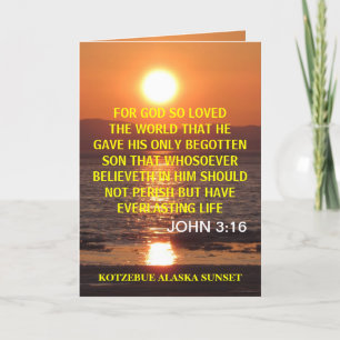 JOHN 3 16 CARD