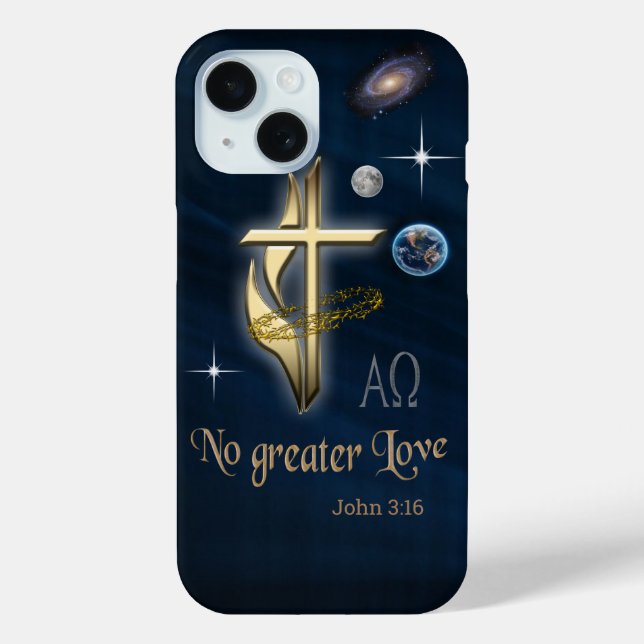 John 3:16 Case-Mate iPhone case (Back)