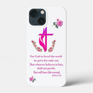 John 3:16 iPhone 13 mini case