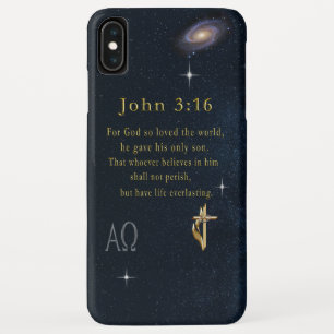 John 3:16 iPhone XS max case