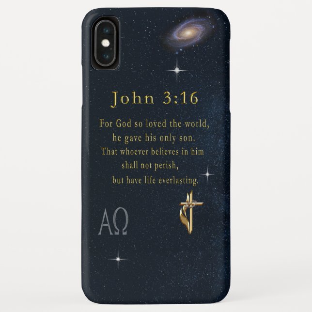 John 3:16 Case-Mate iPhone case (Back)