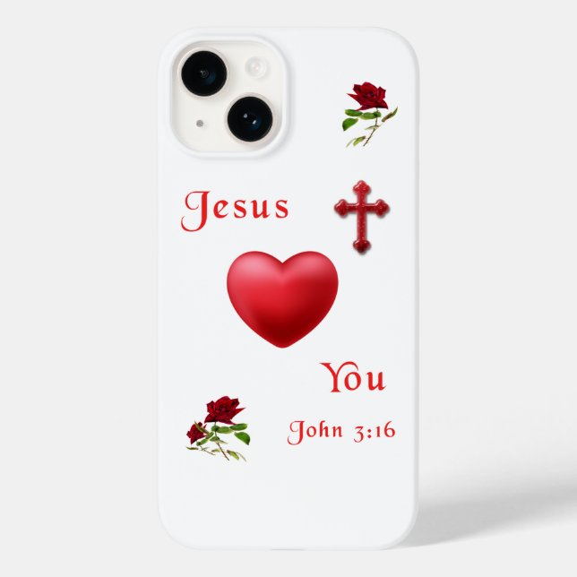 John 3:16 Case-Mate iPhone case (Back)