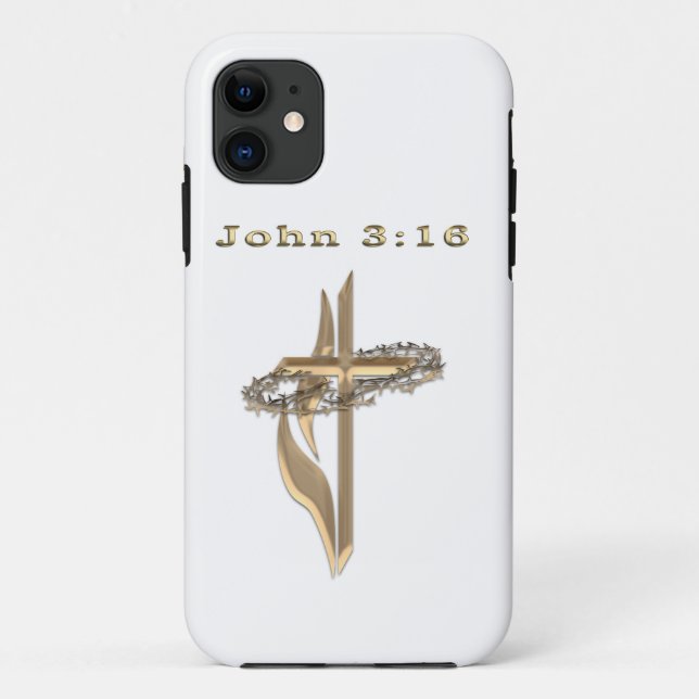 John 3:16 Case-Mate iPhone case (Back)