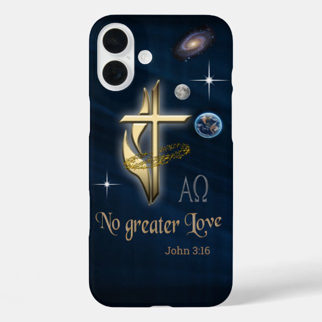 John 3:16 Case-Mate iPhone case (Back)