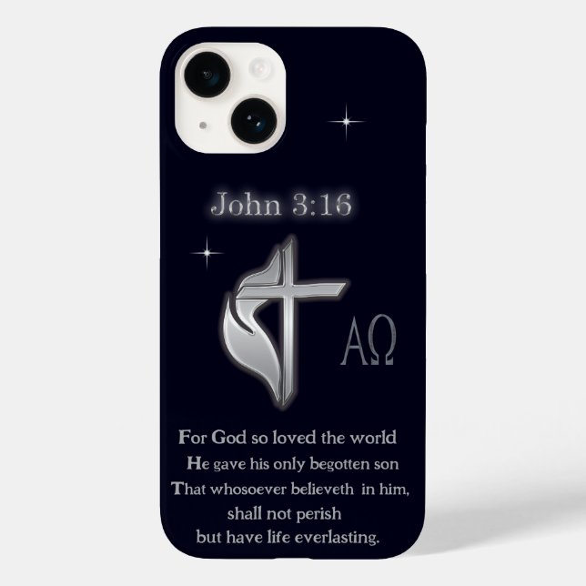 John 3:16 Case-Mate iPhone case (Back)