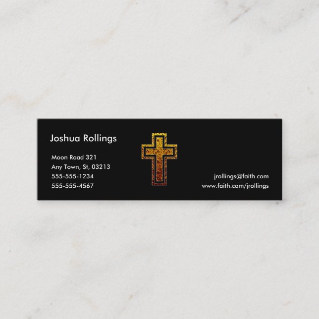 John 3:16 - Christian Business Card (Front)