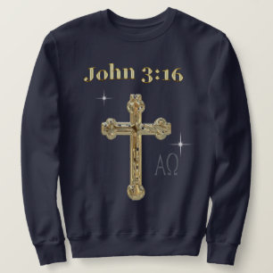 John 3:16 Christian Sweatshirt