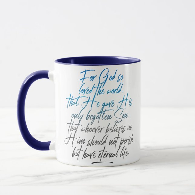 John 3:16 Coffee Mug (Left)
