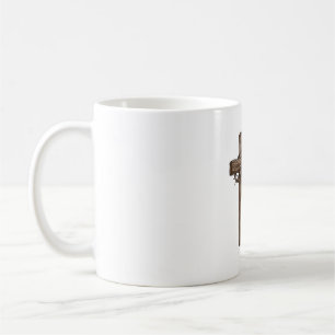 John 3_16 Cross Vintage Engraving Christian Design Coffee Mug