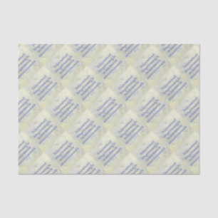 John 3:16 Dogwood Tissue Paper