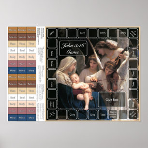 John 3:16 Game Poster