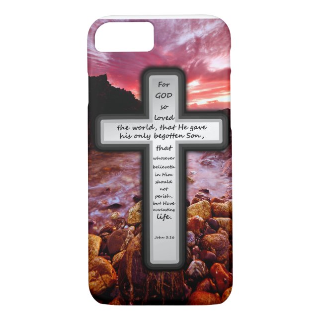 John 3:16 Gifts Case-Mate iPhone Case (Back)