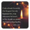 John 3:16 God so loved the world, Christmas Candle