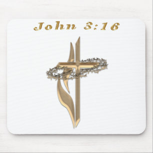 John 3:16 items mouse pad