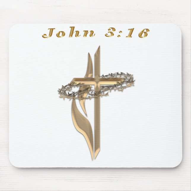 John 3:16 items mouse pad (Front)