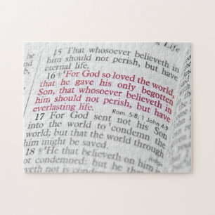 John 3:16 jigsaw puzzle
