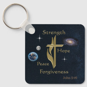 John 3:16 keychain
