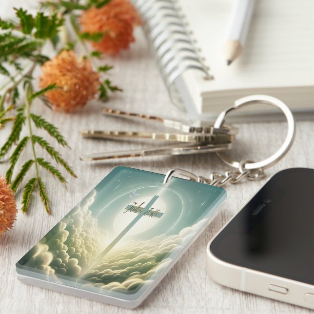 John 3:16 keychain (Front Right)