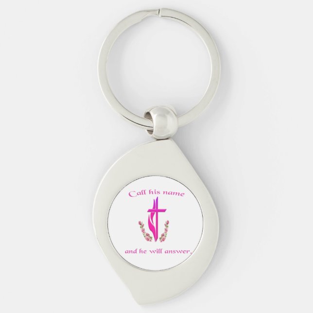 John 3:16 keychain (Front)
