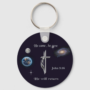 John 3:16  keychain