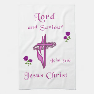 John 3:16 kitchen towel