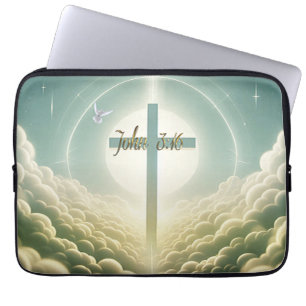 John 3:16 laptop sleeve