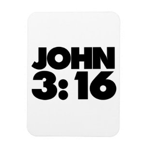 John 3:16 magnet