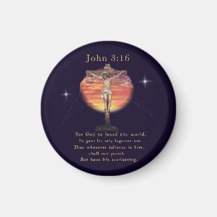 John 3:16 magnet