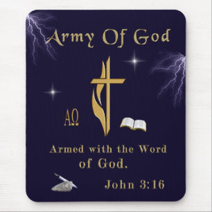 John 3:16 mouse pad
