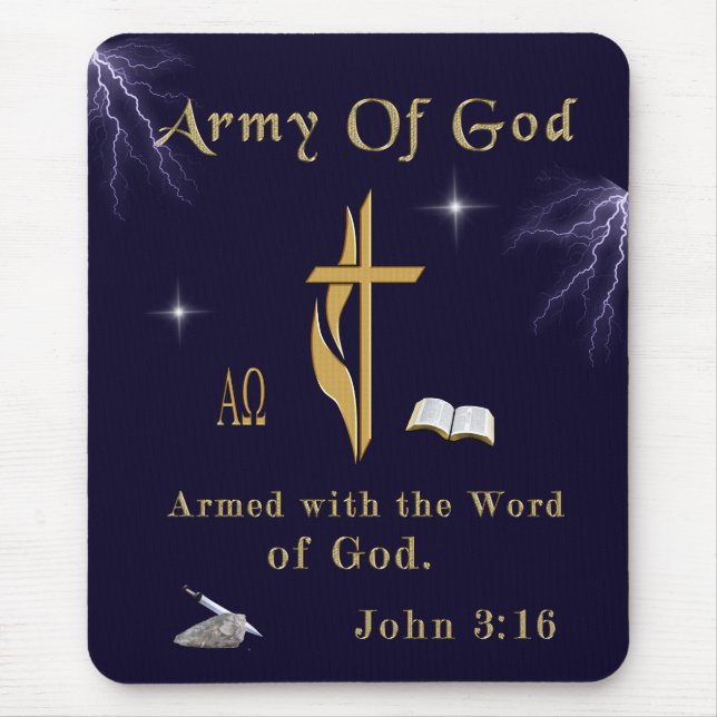 John 3:16 mouse pad (Front)