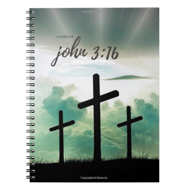 john 3:16 notebook (Front)