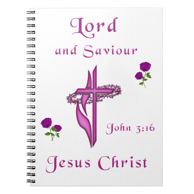 John 3:16 notebook (Front)