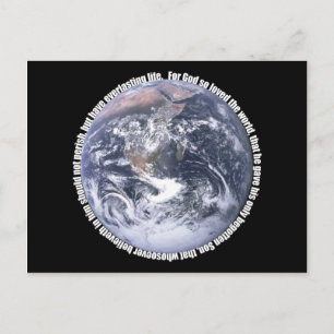 John 3:16 postcard