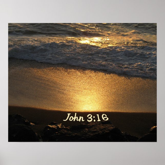 John 3:16 poster (Front)