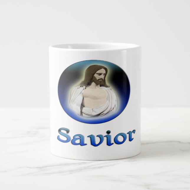 John 3:16 Saviour Large Coffee Mug (Front)